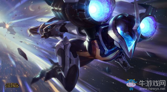 《LOL》彈幕天使 卡莎炫彩皮膚