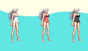 《DNF》索西雅的性感內衣裝扮外觀