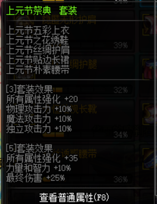 《DNF》幽影夜神史詩套推薦