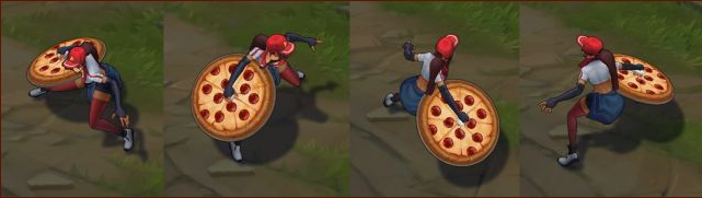 《LOL》送披薩的小姐姐 希維爾皮膚介紹