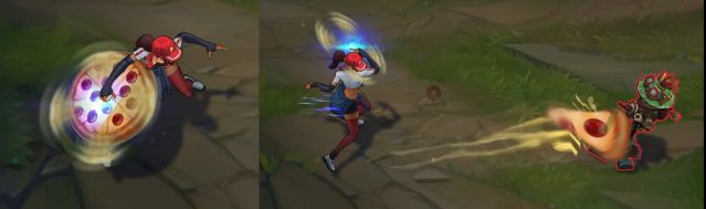 《LOL》送披薩的小姐姐 希維爾皮膚介紹