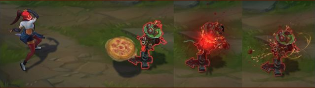 《LOL》送披薩的小姐姐 希維爾皮膚介紹