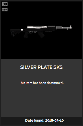 《絕地求生：大逃殺》全新槍械皮膚一覽