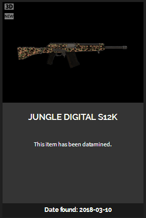 《絕地求生：大逃殺》全新槍械皮膚一覽