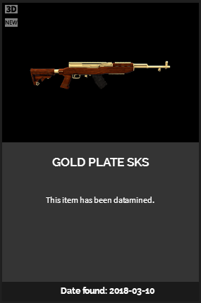 《絕地求生：大逃殺》全新槍械皮膚一覽