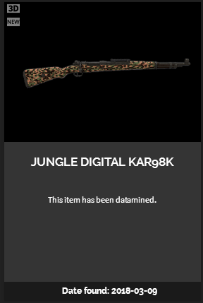 《絕地求生：大逃殺》全新槍械皮膚一覽