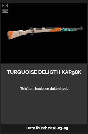 《絕地求生：大逃殺》全新槍械皮膚一覽