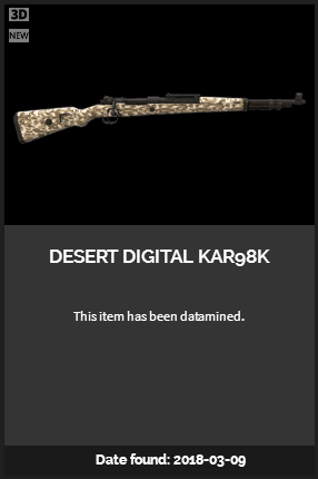 《絕地求生：大逃殺》全新槍械皮膚一覽