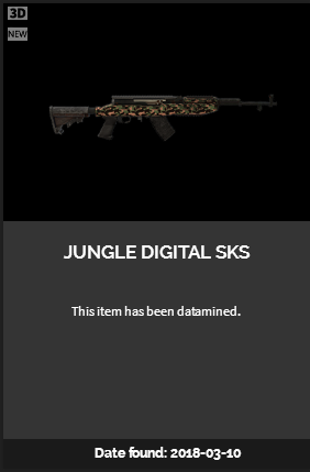 《絕地求生：大逃殺》全新槍械皮膚一覽