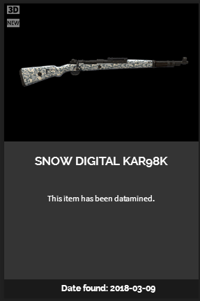 《絕地求生：大逃殺》全新槍械皮膚一覽