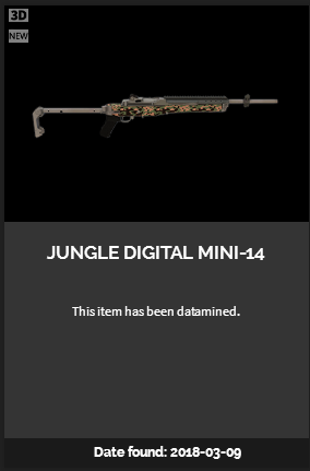 《絕地求生：大逃殺》全新槍械皮膚一覽