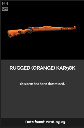 《絕地求生：大逃殺》全新槍械皮膚一覽