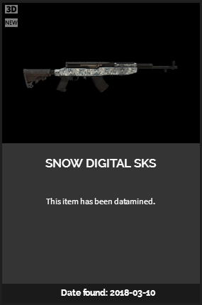 《絕地求生：大逃殺》全新槍械皮膚一覽