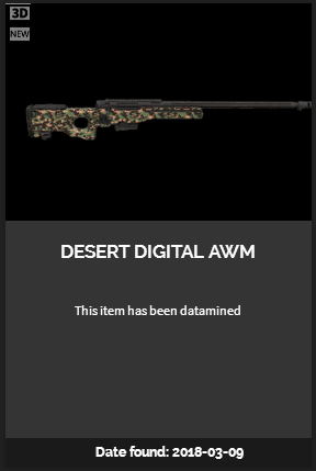 《絕地求生：大逃殺》全新槍械皮膚一覽