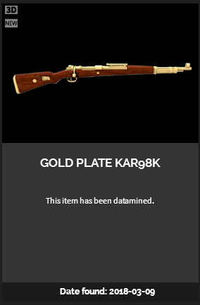 《絕地求生：大逃殺》全新槍械皮膚一覽