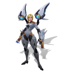 《LOL》彈幕天使 卡莎炫彩皮膚