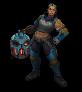 《LOL》抵抗軍炎魔 俄洛伊炫彩皮膚