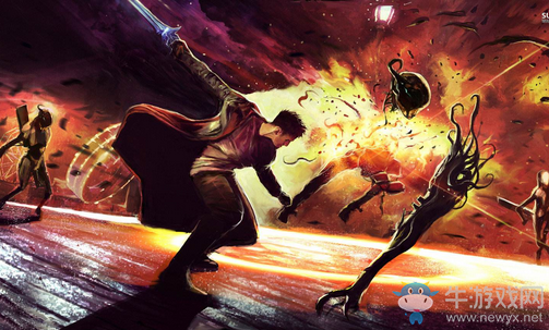 《鬼泣5》使用按鍵精靈一鍵惡魔閃和天使閃設置方法