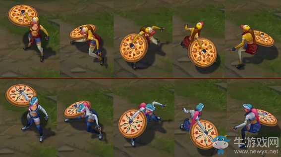 《LOL》送披薩的小姐姐 希維爾炫彩皮膚