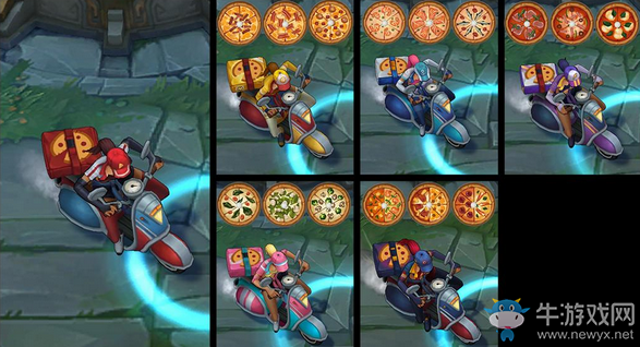 《LOL》送披薩的小姐姐 希維爾炫彩皮膚