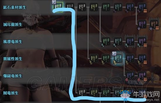 《怪物獵人：世界》兇豺龍斬斧數據圖鑒一覽