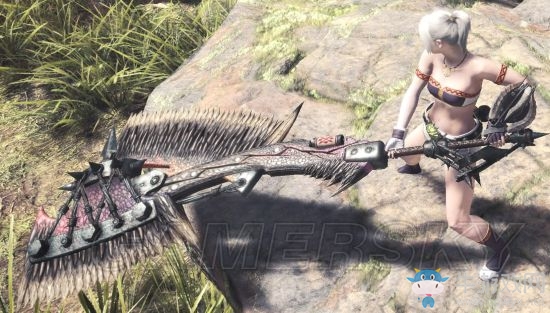 《怪物獵人：世界》滅盡龍斬斧數據圖鑒一覽