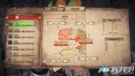 《怪物獵人：世界》全怪物弱點及抗性一覽