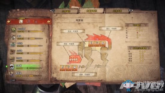 《怪物獵人：世界》全怪物弱點及抗性一覽