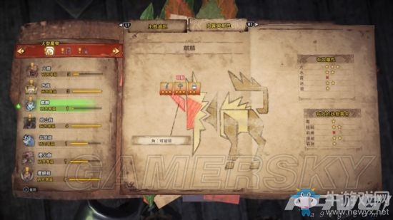 《怪物獵人：世界》全怪物弱點及抗性一覽