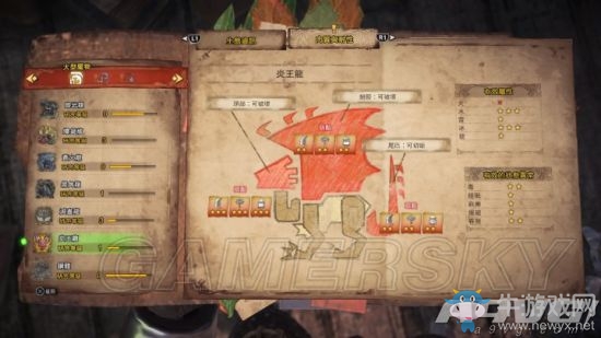 《怪物獵人：世界》全怪物弱點及抗性一覽