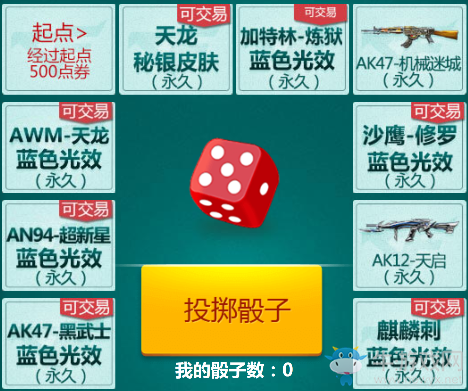 《CF》4月幸運骰子 絕對不虧的抽獎