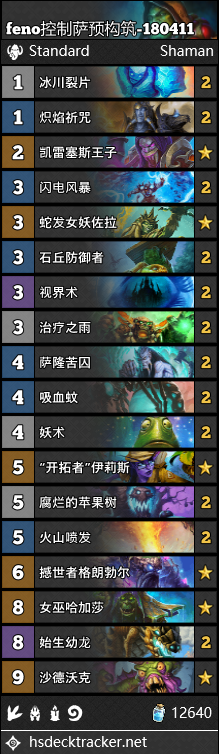 《爐石傳說》女巫森林薩滿預構筑卡組推薦