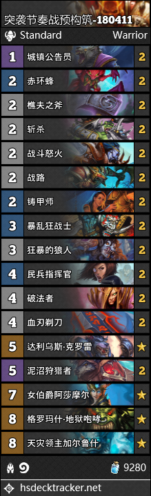 《爐石傳說》女巫森林戰士預構筑卡組推薦