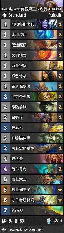 《爐石傳說》女巫森林快攻騎卡組推薦