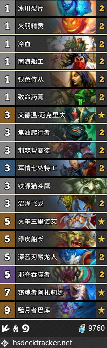 《爐石傳說》女巫森林奇數節奏賊卡組推薦