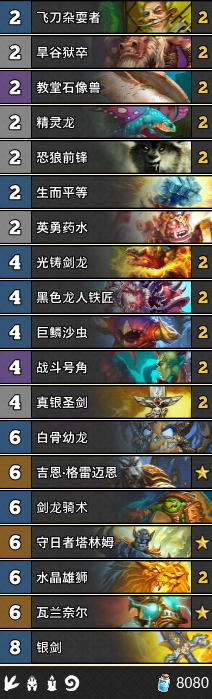 《爐石傳說》女巫森林偶數報告騎卡組推薦