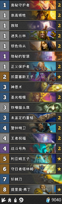 《爐石傳說(shuō)》女巫森林奧秘快攻騎卡組推薦