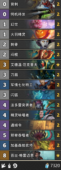 《爐石傳說(shuō)》女巫森林Gyong奇跡賊卡組推薦