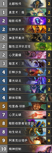 《爐石傳說》女巫森林歐服第三控制龍牧卡組推薦