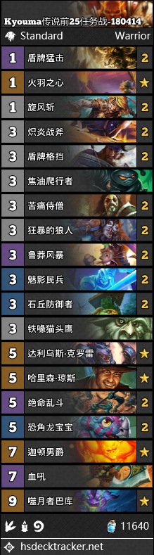 《爐石傳說》女巫森林奇數傳說任務戰卡組推薦