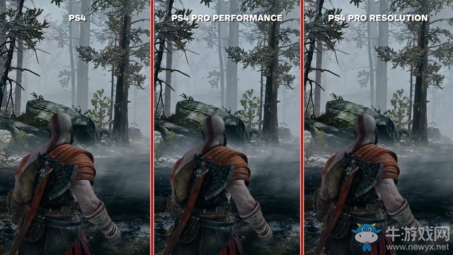 <戰(zhàn)神4>PS4與PS4 Pro畫質(zhì)對(duì)比：令人失望 
