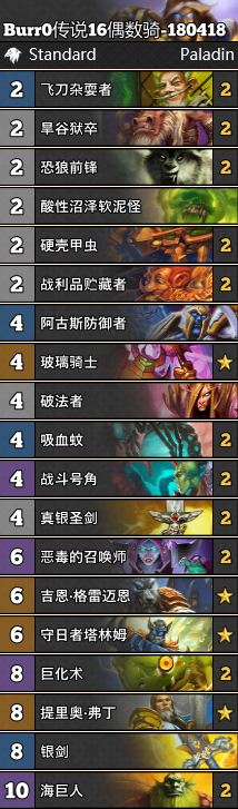 《爐石傳說》女巫森林高勝率偶數騎卡組推薦