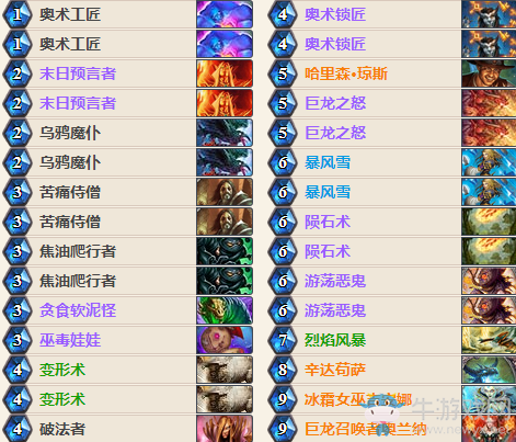 《爐石傳說(shuō)》女巫森林鎖匠控制法卡組推薦