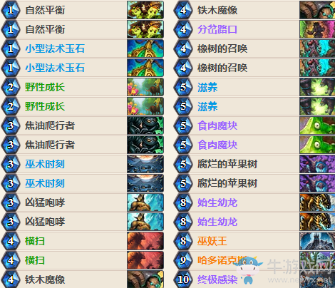 《爐石傳說》女巫森林后期墻德卡組推薦