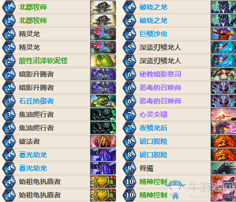 《爐石傳說》女巫森林惡毒龍后牧卡組推薦