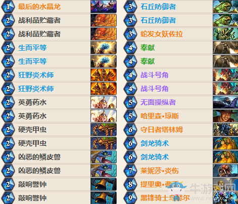 《爐石傳說》女巫森林任務騎卡組推薦