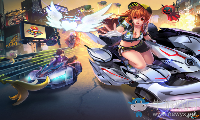 《QQ飛車》五一狂歡來襲 首發(fā)重裝型機(jī)甲登場(chǎng)