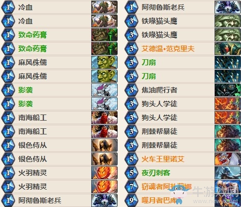 《爐石傳說》女巫森林奇數(shù)奇跡賊卡組推薦