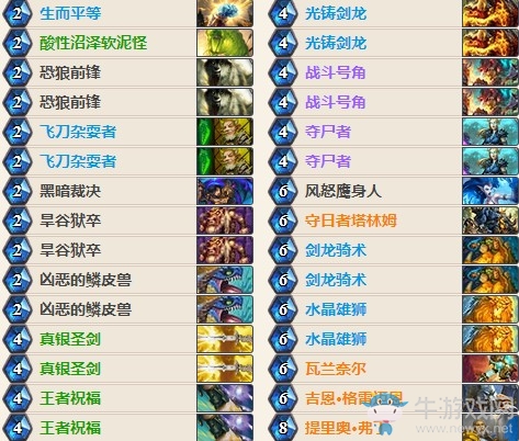 《爐石傳說》女巫森林偶數奪尸騎卡組推薦