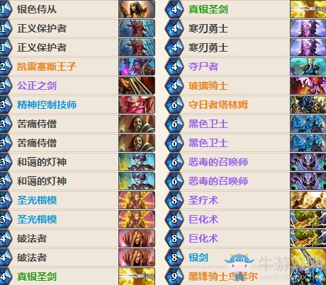 《爐石傳說》女巫森林二王子惡毒騎卡組推薦